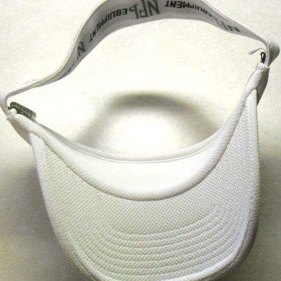 Baltimore Ravens Equipment Reebok Adult Visor Hat One Size Fits White New Nfl - Picture 2 of 3